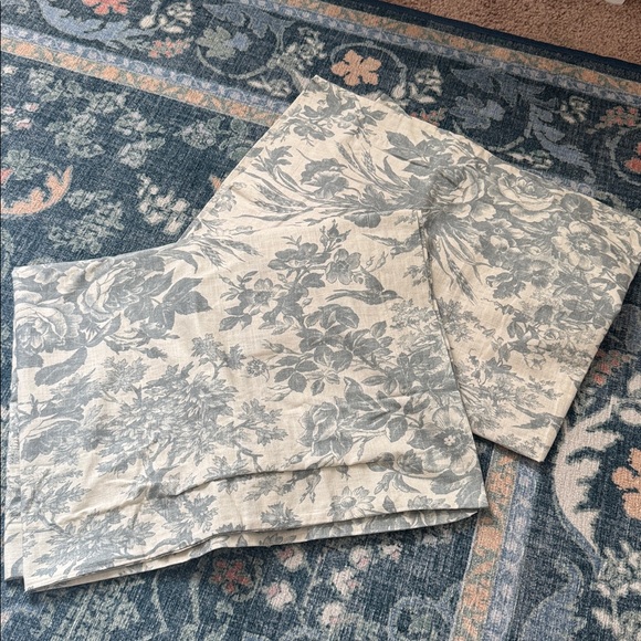 Pottery Barn Sorrel Toile Duvet Cover & Shams - Picture 6 of 12